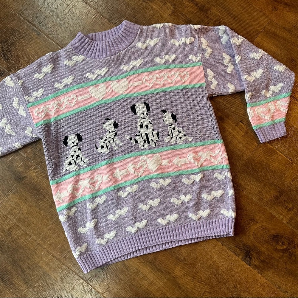 Adele 80’s Dalmatian Sweater
